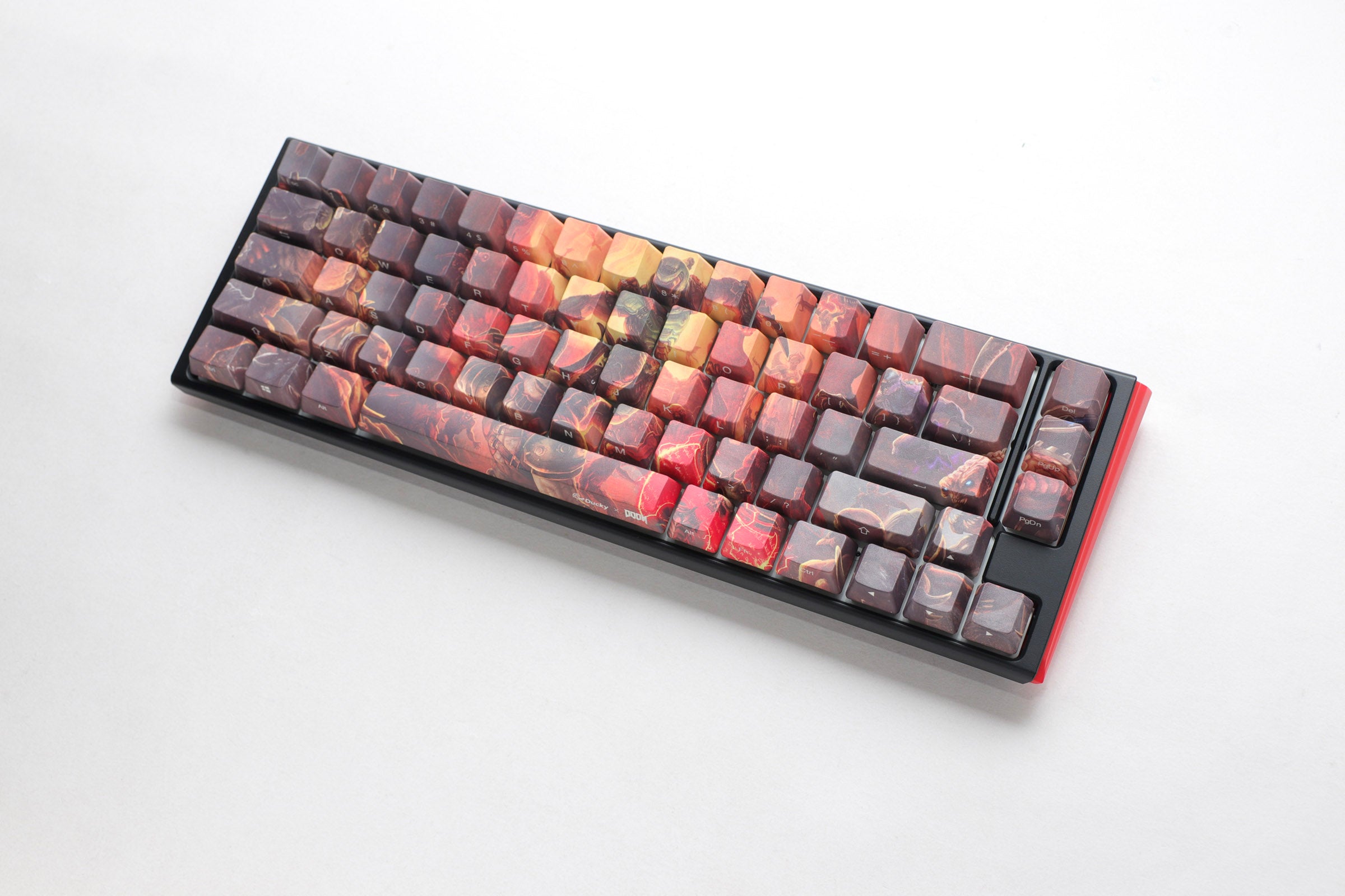 Bethesda x Ducky One 3 SF Doom Edition 65% Hotswap RGB Dye Sub PBT Mechanical Keyboard