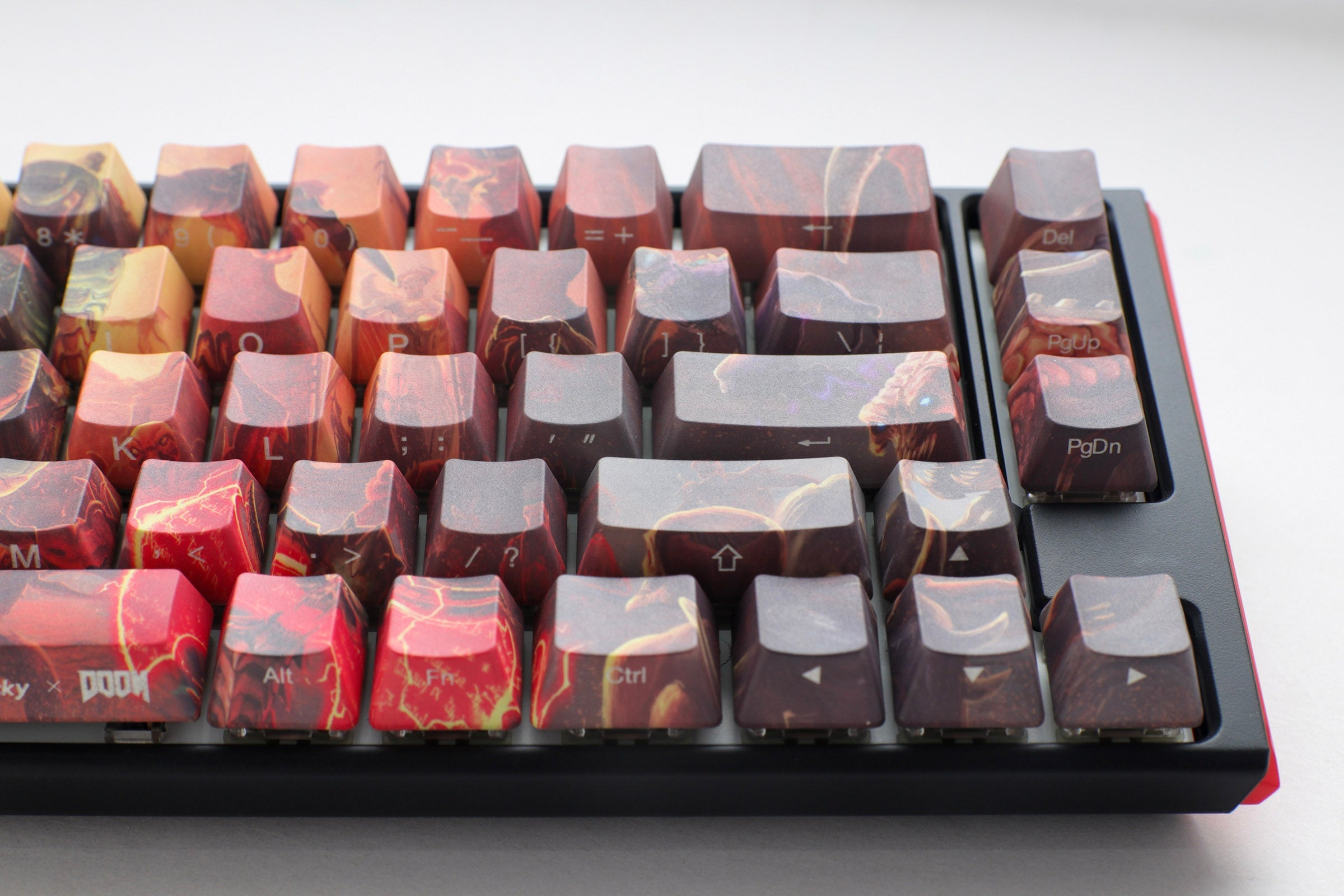 Bethesda x Ducky One 3 SF Doom Edition 65% Hotswap RGB Dye Sub PBT Mechanical Keyboard