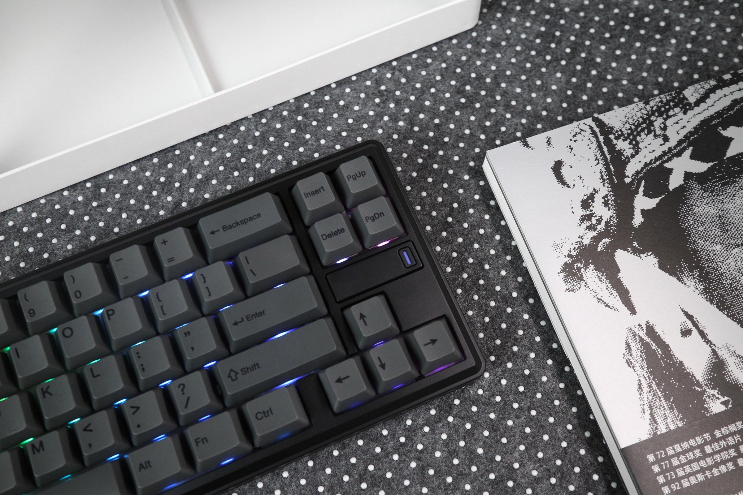 Varmilo Sword68 Classic Black Aluminum 65% Hotswap Bluetooth RGB Mechanical Keyboard