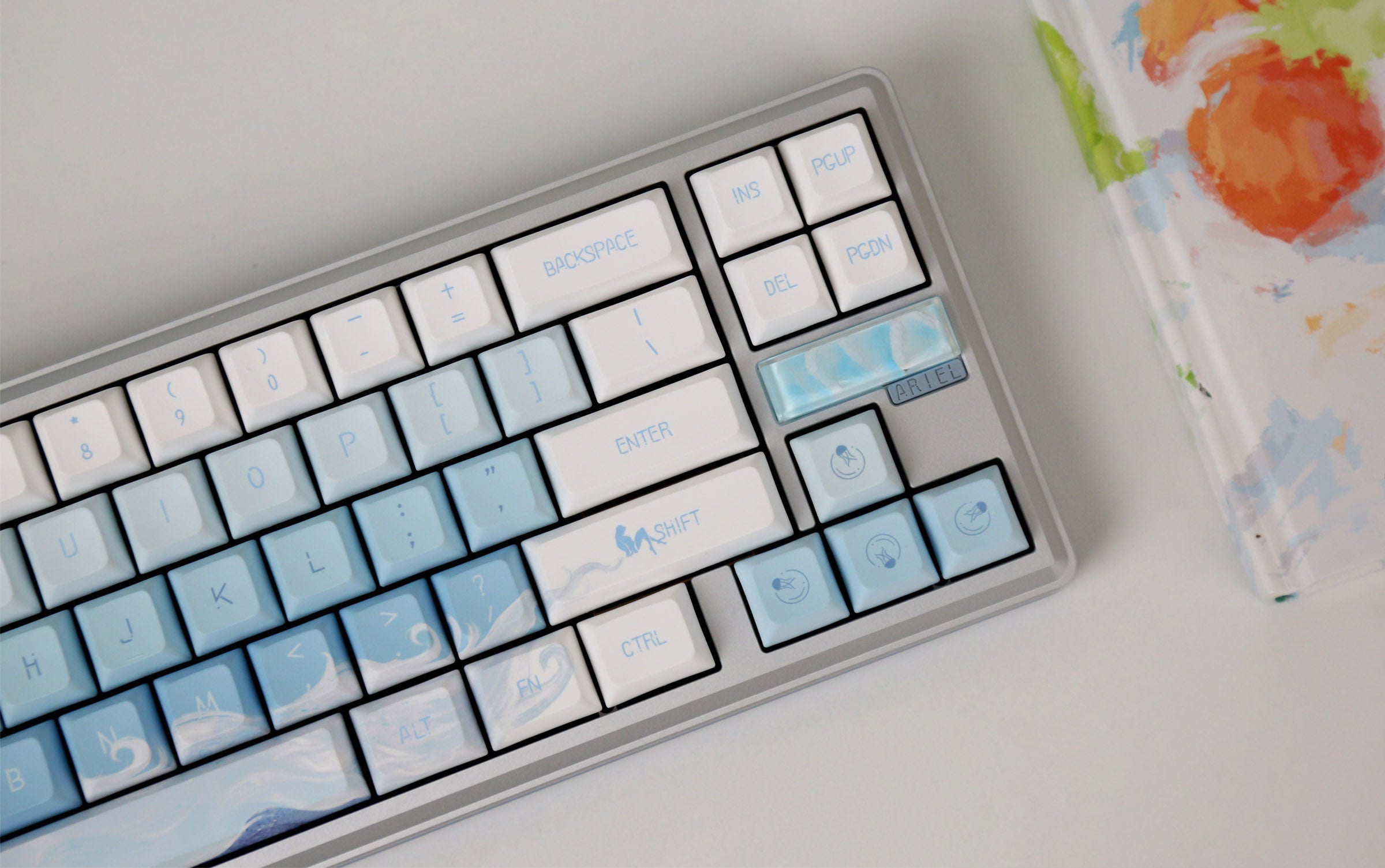 Varmilo Sword68 Ariel Aluminum 65% Hotswap Wireless RGB Mechanical Keyboard