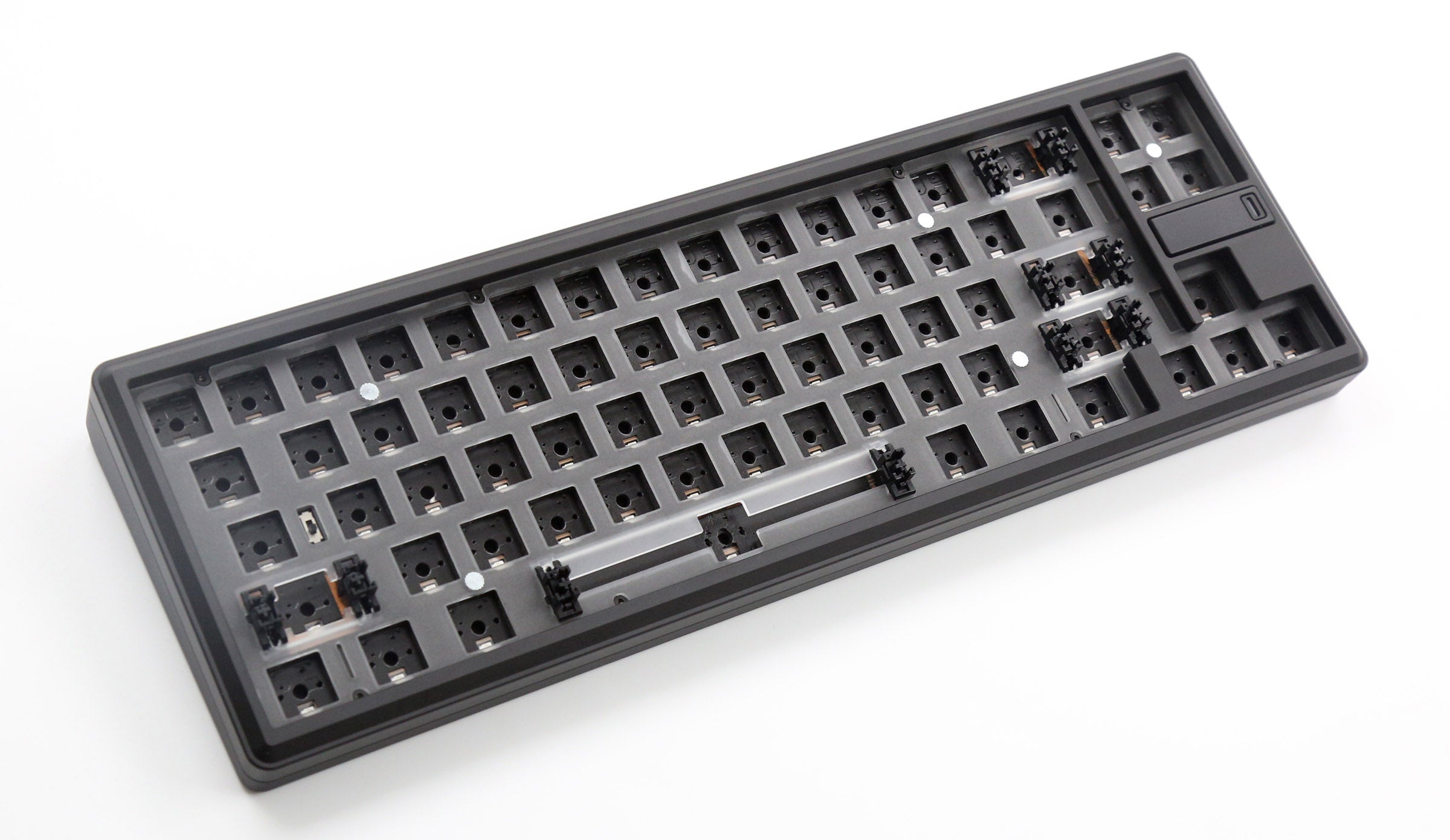 Varmilo Sword68 Classic Black Aluminum Barebones 65% Hotswap Bluetooth RGB Mechanical Keyboard