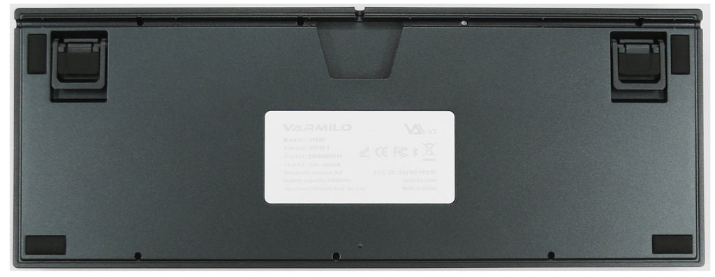 Varmilo VPE87 Ink Rhyme TKL Hotswap Wireless White LED PBT Keyboard