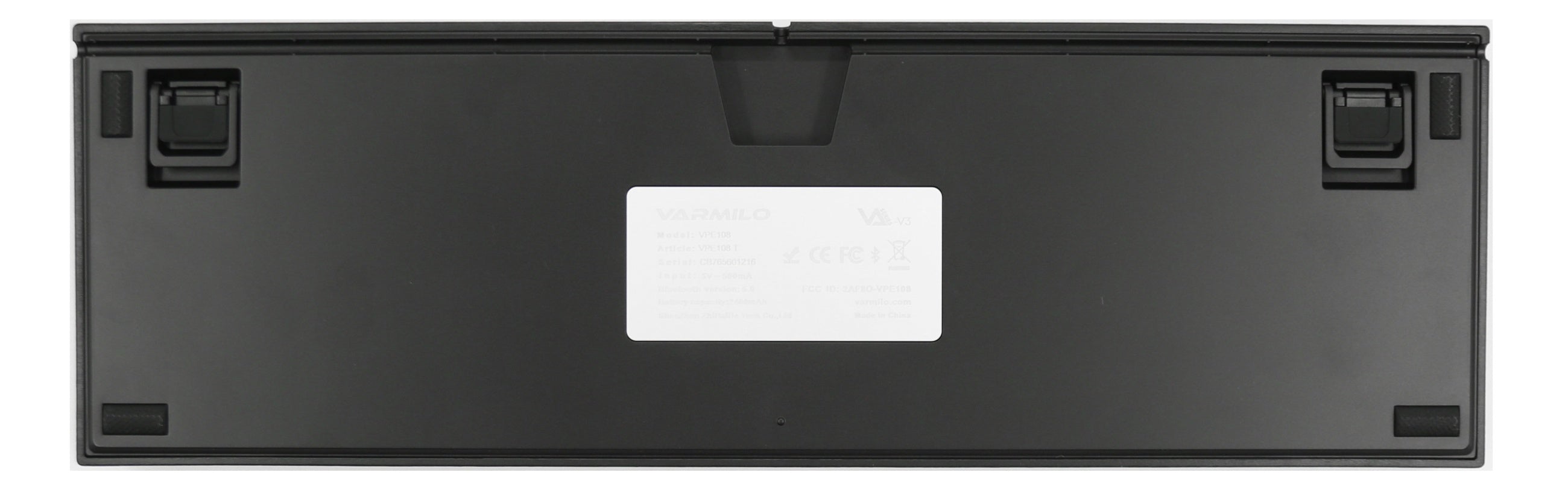 Varmilo VPE108 Ink Rhyme Hotswap Triple Mode White LED Keyboard