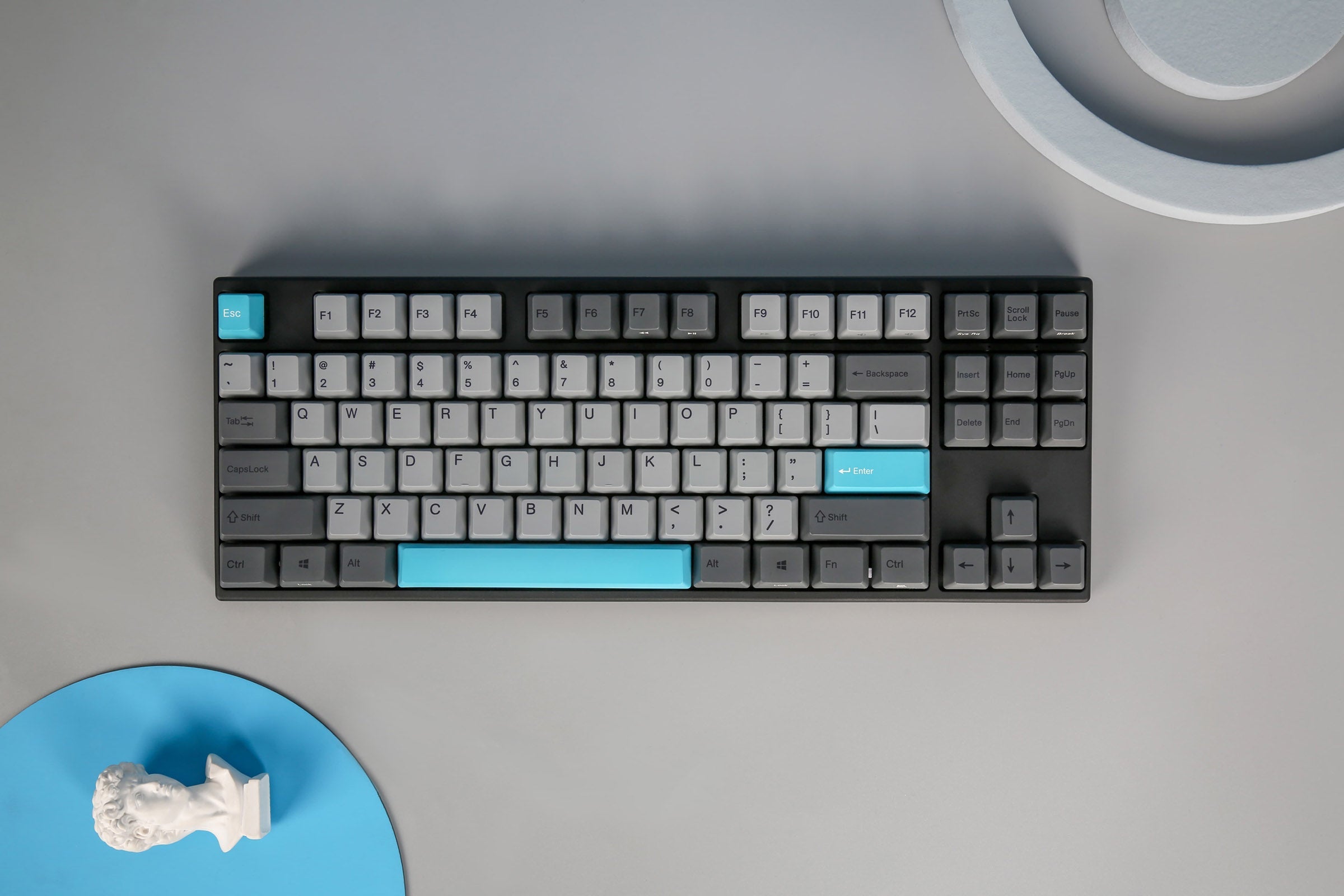 Varmilo VPM87 Moonlight TKL White LED EC Keyboard