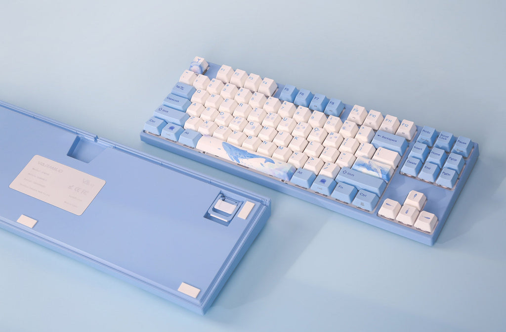 Varmilo VPM87 Sea Melody White LED EC Keyboard
