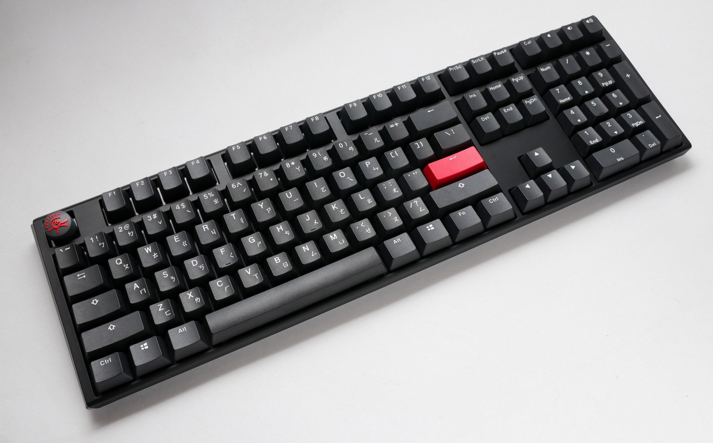 Ducky One 3 Carbon Black Hotswap Double Shot PBT Mechanical Keyboard