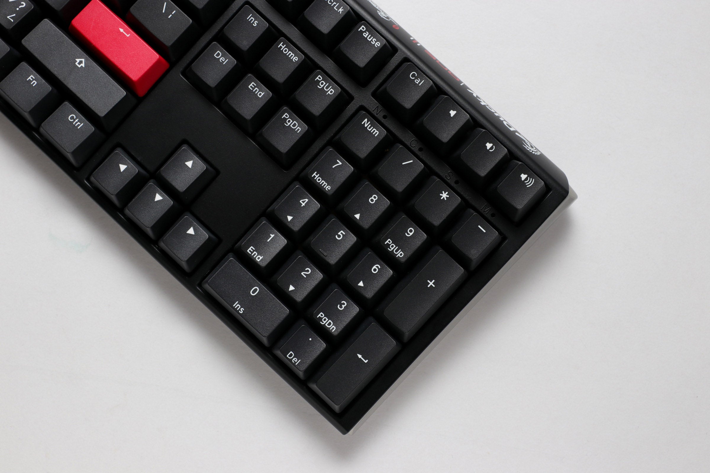 Ducky One 3 Carbon Black Hotswap Double Shot PBT Mechanical Keyboard