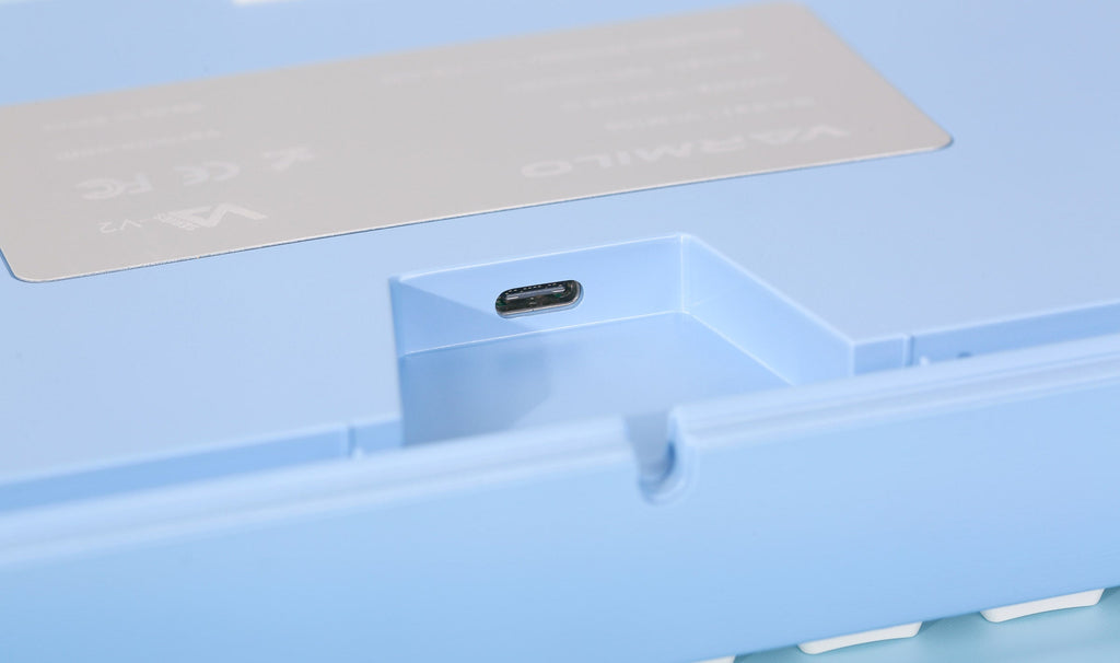 Varmilo VPH87 Sea Melody TKL Hotswap White LED Mechanical Keyboard