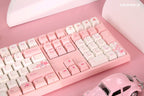 Varmilo VPH108 Sakura R2 White LED Mechanical Keyboard