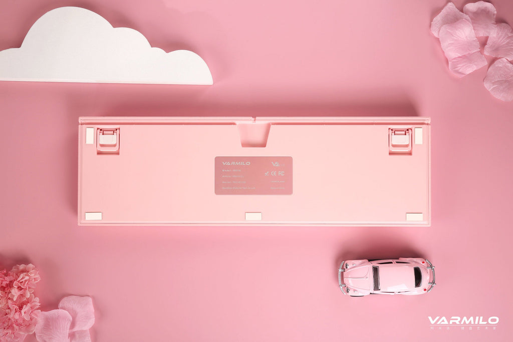 Varmilo VPH108 Sakura R2 White LED Mechanical Keyboard