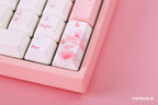 Varmilo VPH108 Sakura R2 White LED Mechanical Keyboard
