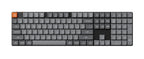 Keychron K5 Max Bluetooth + 2.4 GHz. White LED Low Profile Win + Mac Mechanical Keyboard