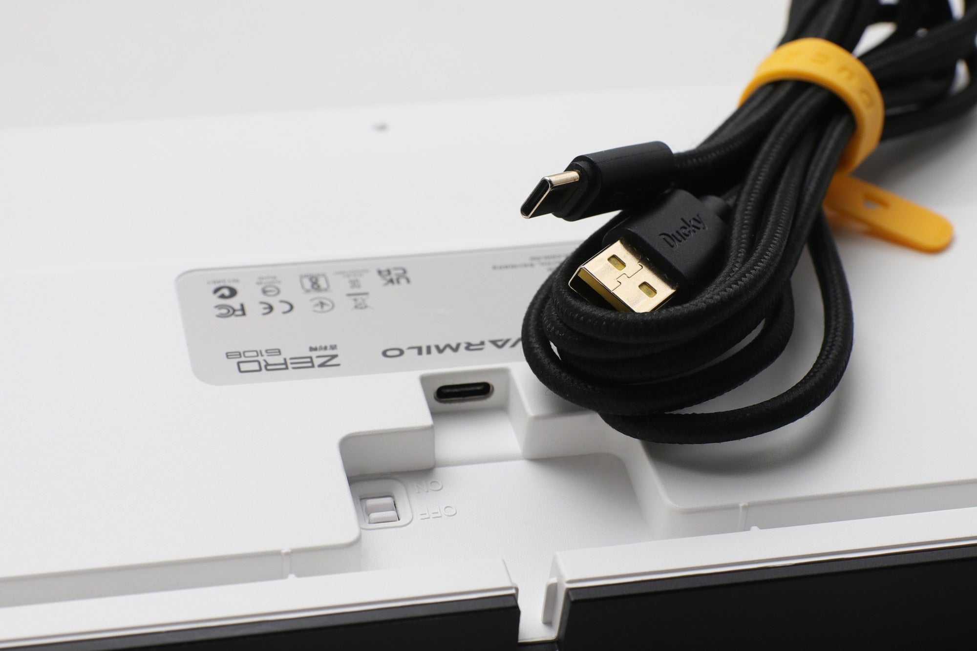 Ducky Zero 6108 Classic Hotswap Wireless RGB Mechanical Keyboard