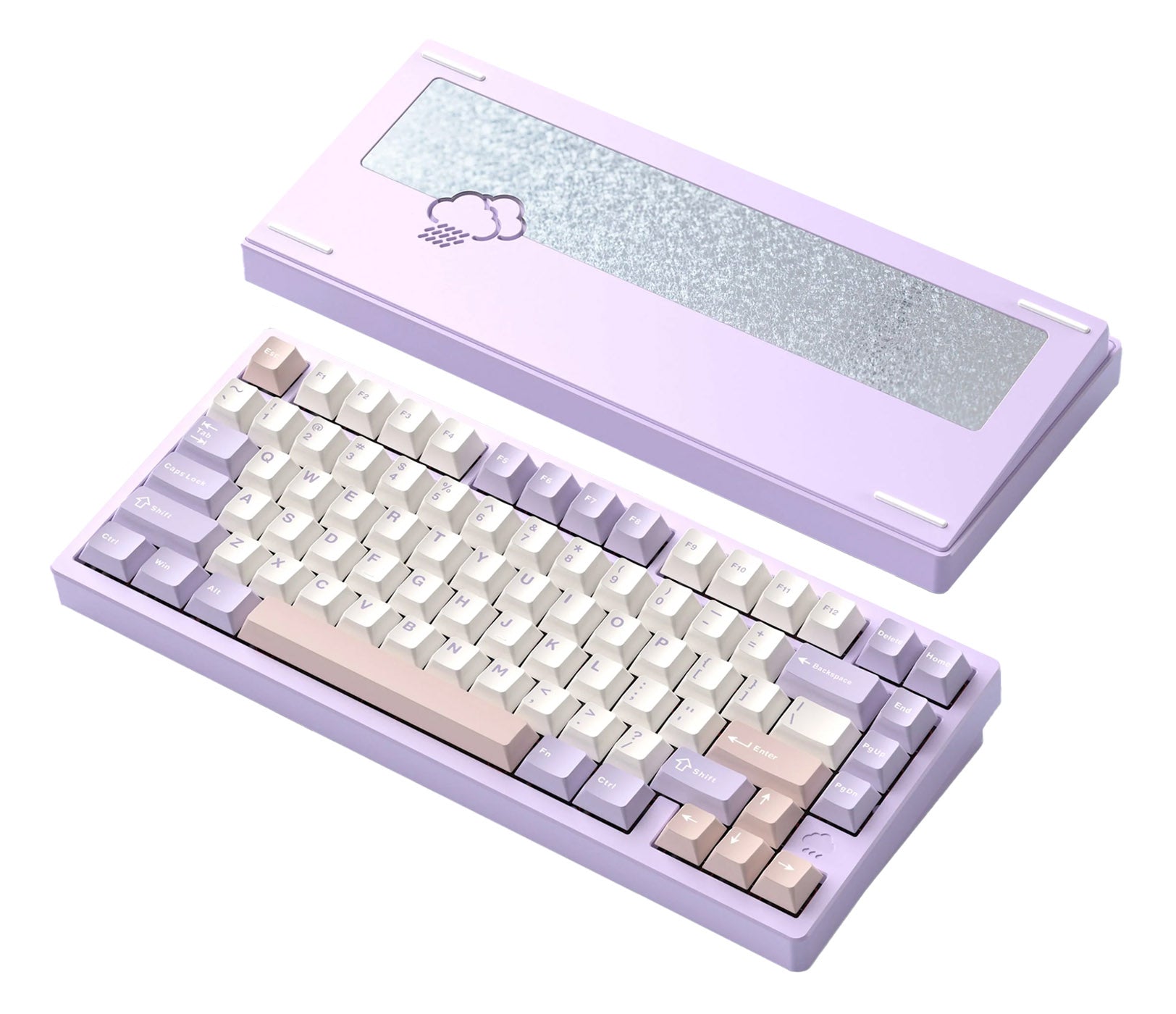 WOBKEY Rainy 75 Pro Aluminum 75% Hotswap Wireless A-RGB Mechanical Keyboard