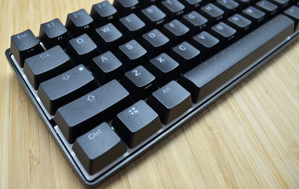 Vortex POK3R Black Case RGB LED 60% Mechanical Keyboard