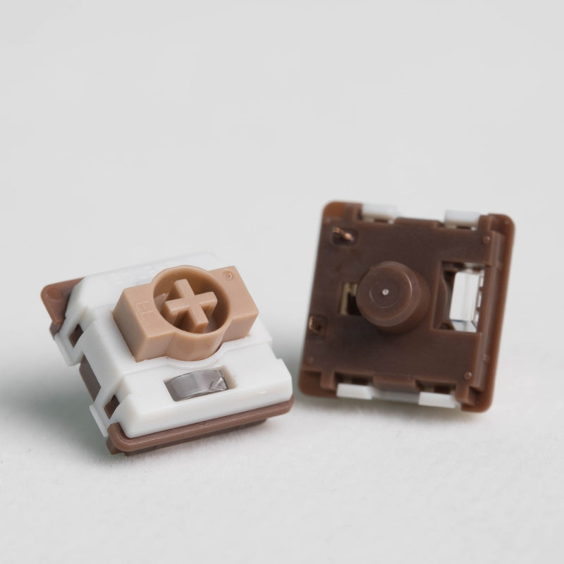 Gateron KS-33 Low Profile Chocolate 2.0 55g Tactile Plate Mount Switch