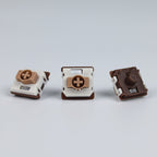 Gateron KS-33 Low Profile Chocolate 2.0 55g Tactile Plate Mount Switch