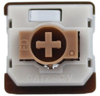 Gateron KS-33 Low Profile Chocolate 2.0 55g Tactile Plate Mount Switch