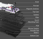 Keychron Q1 HE Aluminum 75% Hotswap Wireless RGB Mechanical Keyboard