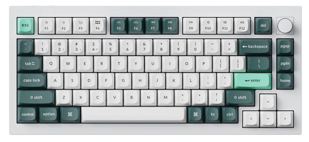 Keychron Q1 HE Aluminum 75% Hotswap Wireless RGB Mechanical Keyboard