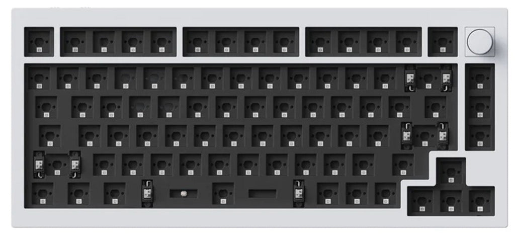 Keychron Q1 HE Aluminum 75% Hotswap Wireless RGB Mechanical Keyboard