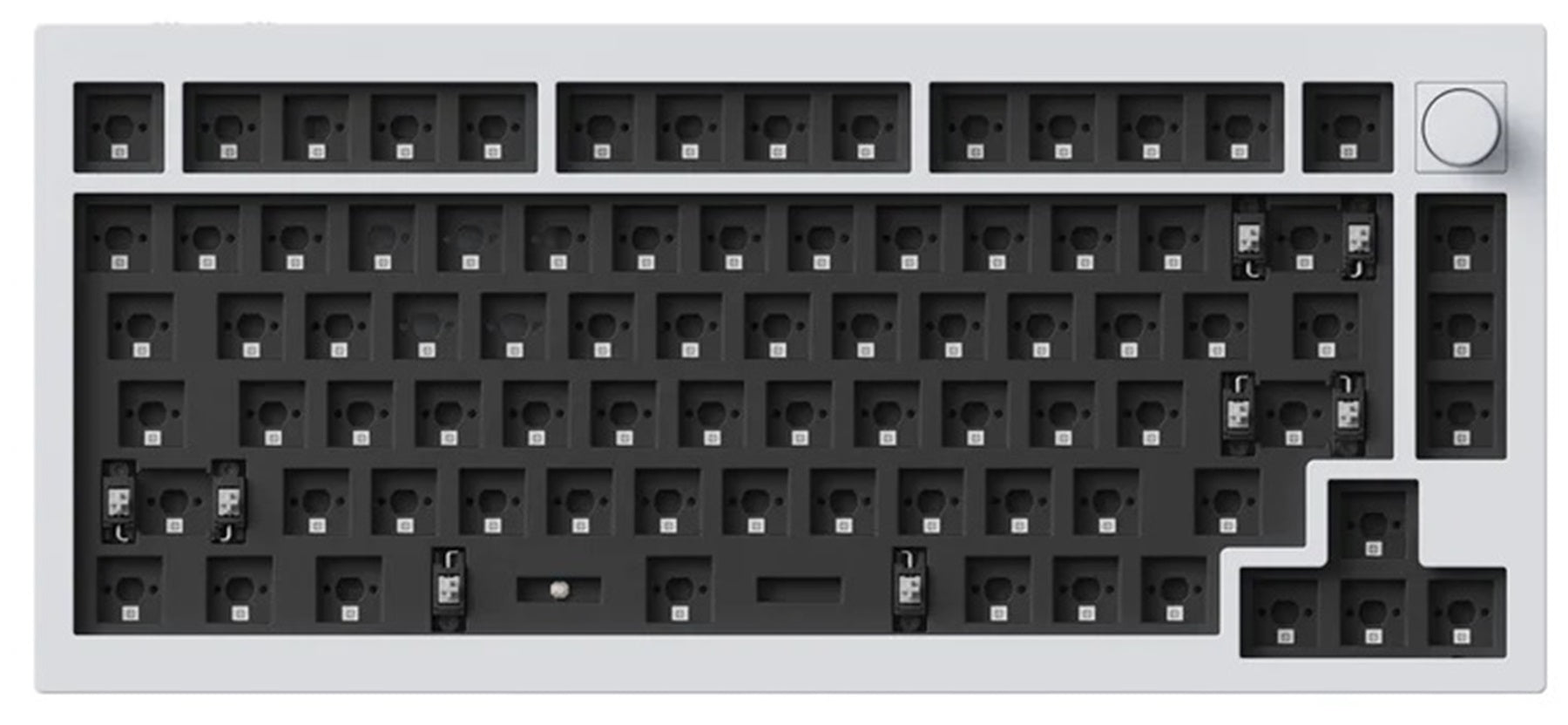 Keychron Q1 HE Aluminum 75% Hotswap Wireless RGB Mechanical Keyboard