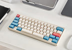 Leopold FC630MBT Coral / Blue 60% Bluetooth Mechanical Keyboard
