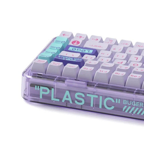 MelGeek Mojo84 Vaporwave 75% Hotswap Wireless RGB Mechanical Keyboard