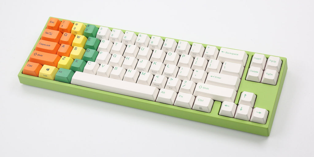 Ducky x Varmilo Miya Pro Green 65% White LED Dye Sub PBT Mechanical Keyboard