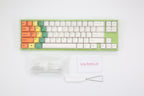 Ducky x Varmilo Miya Pro Green 65% White LED Dye Sub PBT Mechanical Keyboard