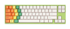 Ducky x Varmilo Miya Pro Green 65% White LED Dye Sub PBT Mechanical Keyboard