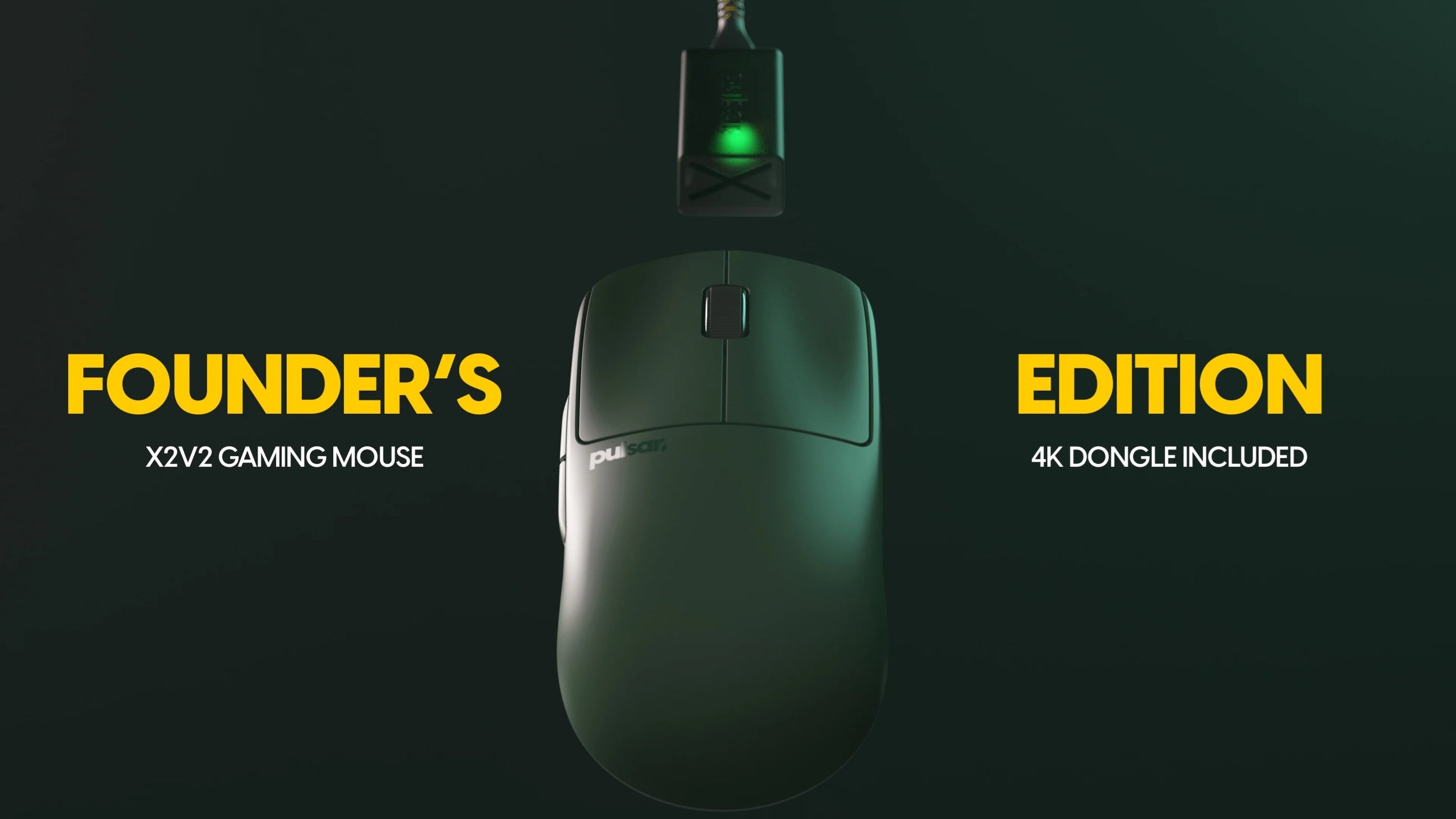 Pulsar X2 V2 Founder's Edition Wireless 1K / 4K Mouse