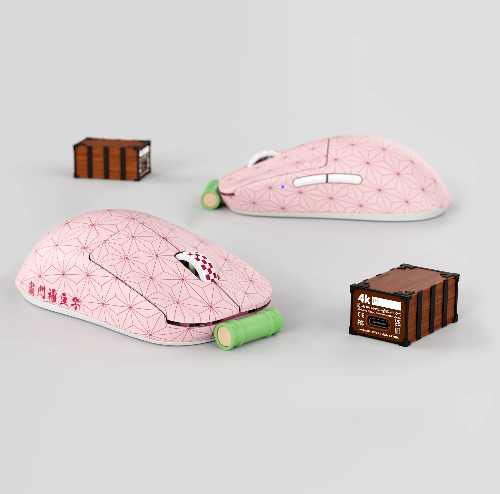 Pulsar x Demon Slayer Special Pack X2 V2 1K / 4K Wireless Mouse