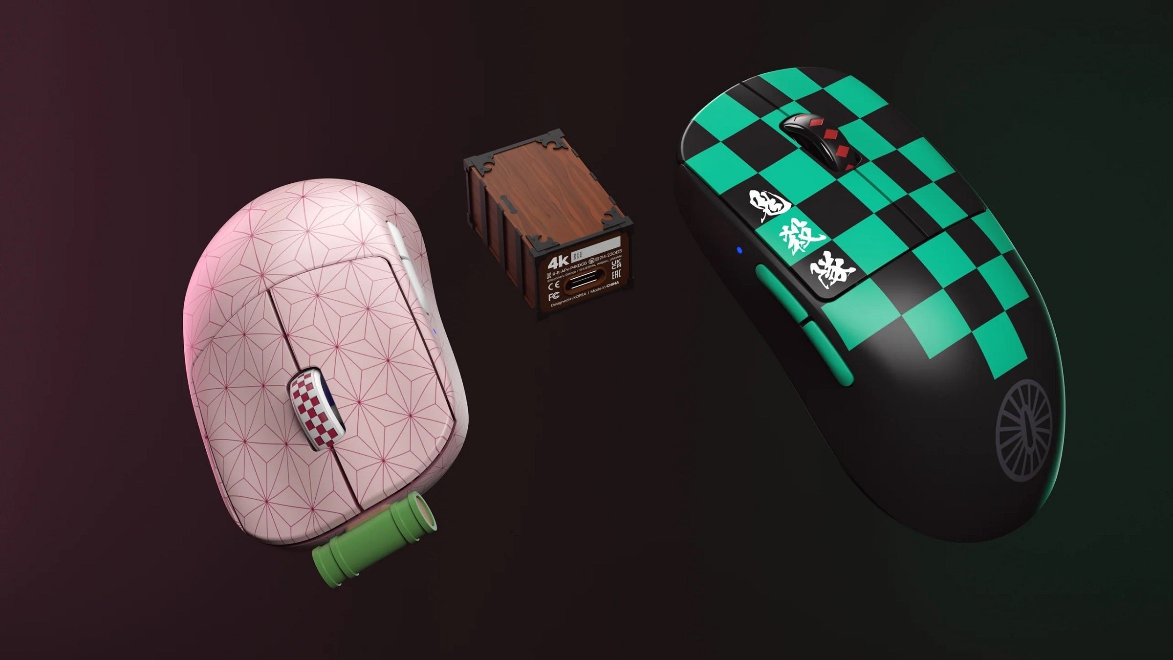 Pulsar x Demon Slayer Special Pack X2 V2 1K / 4K Wireless Mouse