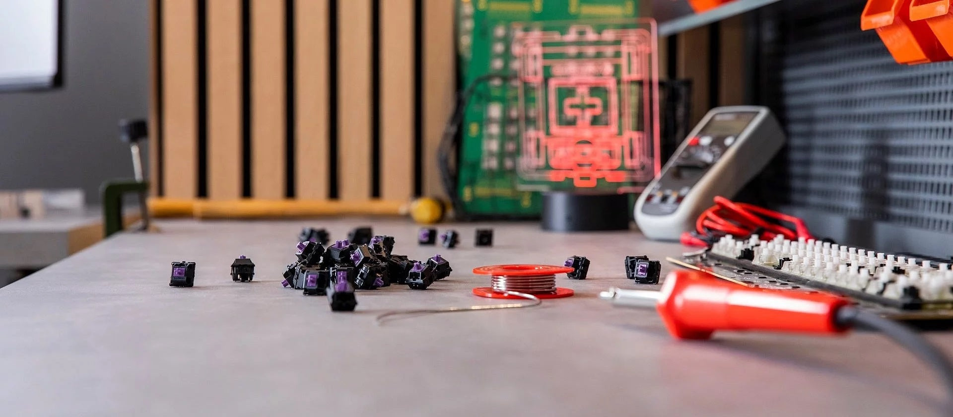 Cherry MX2A Purple 55g Tactile PCB Mount Switch ( MX2A-V1NW )