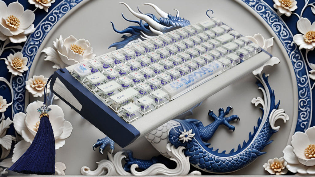Ducky Year of the Dragon 2024 Zodiac Aluminum 65% Hotswap RGB Keyboard
