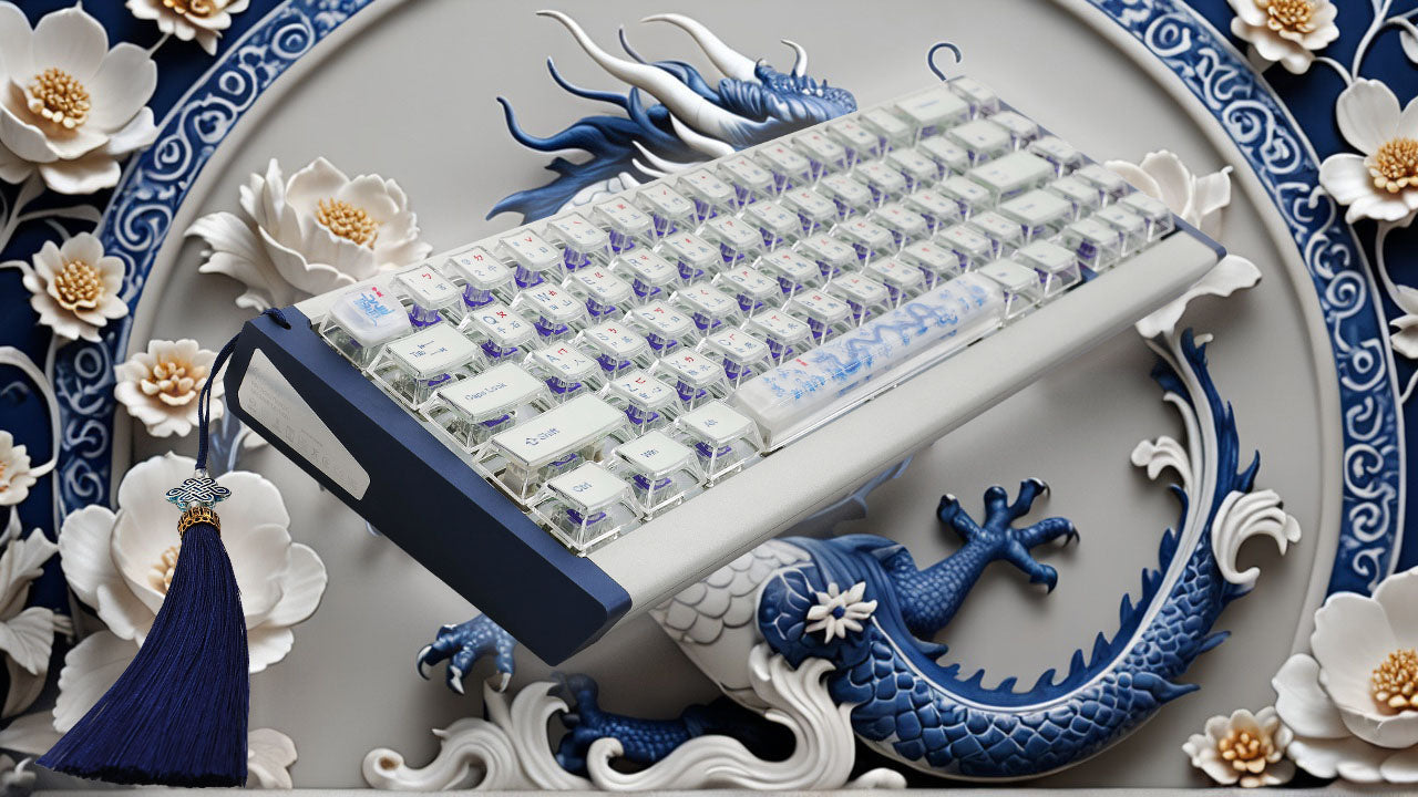 Ducky Year of the Dragon 2024 Zodiac Aluminum 65% Hotswap RGB Keyboard