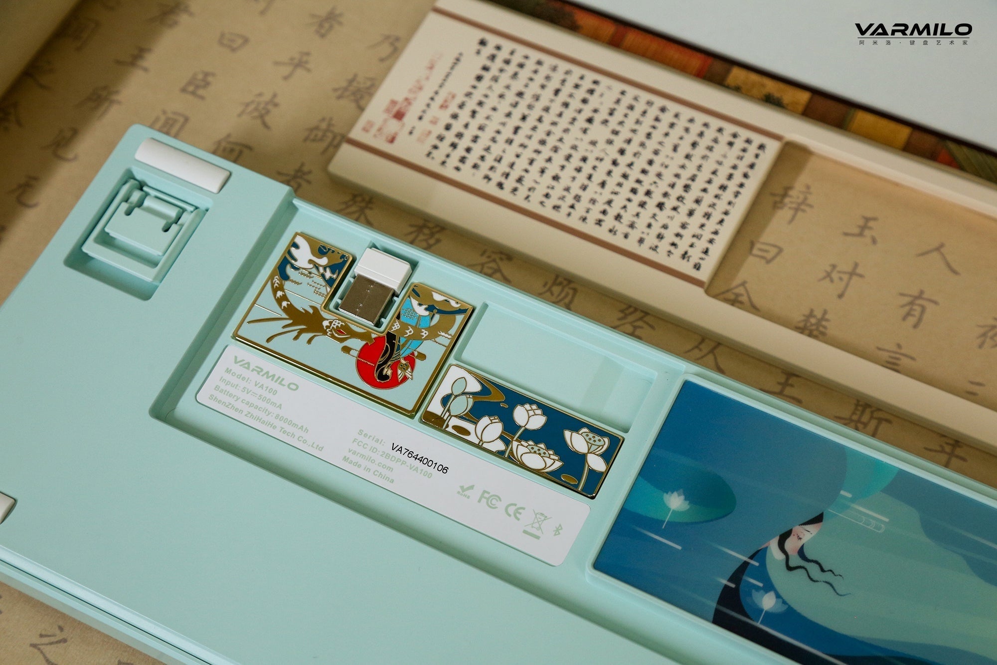 Varmilo Goddess LuoShen VA100 Hotswap Bluetooth RGB Cherry PBT Mechanical Keyboard