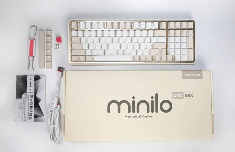 Varmilo Minilo98 Pro Star Sand Wireless RGB Mechanical Keyboard