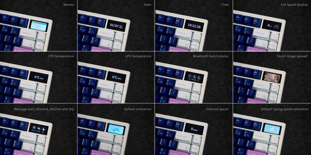 Meletrix Zoom75 Special Edition Aluminum Barebones 75% Hotswap Wireless Non-Flex Cut PCB DIY Keyboard Kit