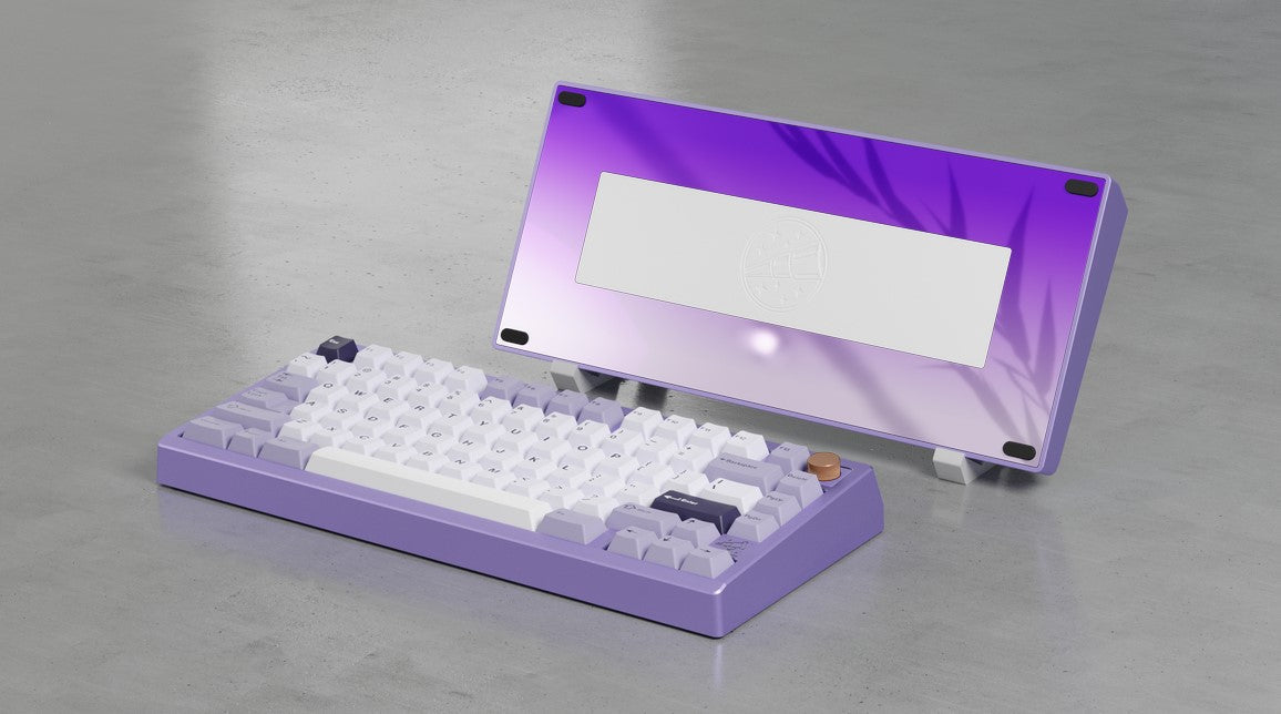 Meletrix Zoom75 Special Edition Aluminum Barebones 75% Hotswap Wireless Non-Flex Cut PCB DIY Keyboard Kit