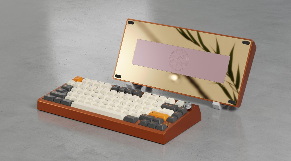 Meletrix Zoom75 Special Edition Aluminum Barebones 75% Hotswap Wireless Non-Flex Cut PCB DIY Keyboard Kit