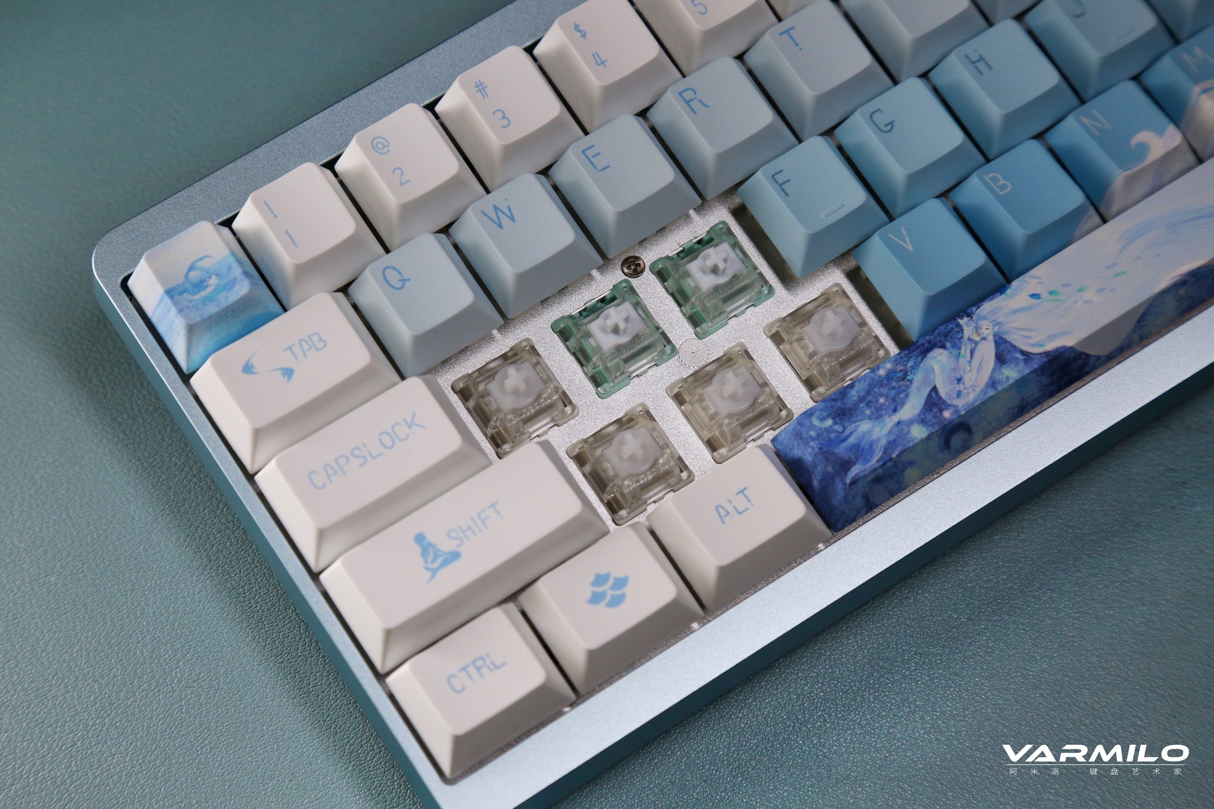 Varmilo Muse65 HE Ariel 8K Aluminum 65% RGB Keyboard