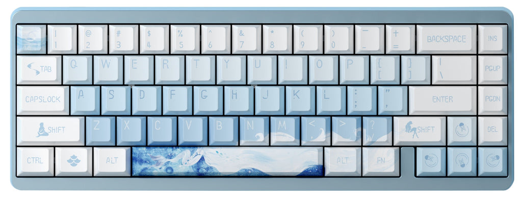 Varmilo Muse65 HE Ariel 8K Aluminum 65% RGB Keyboard