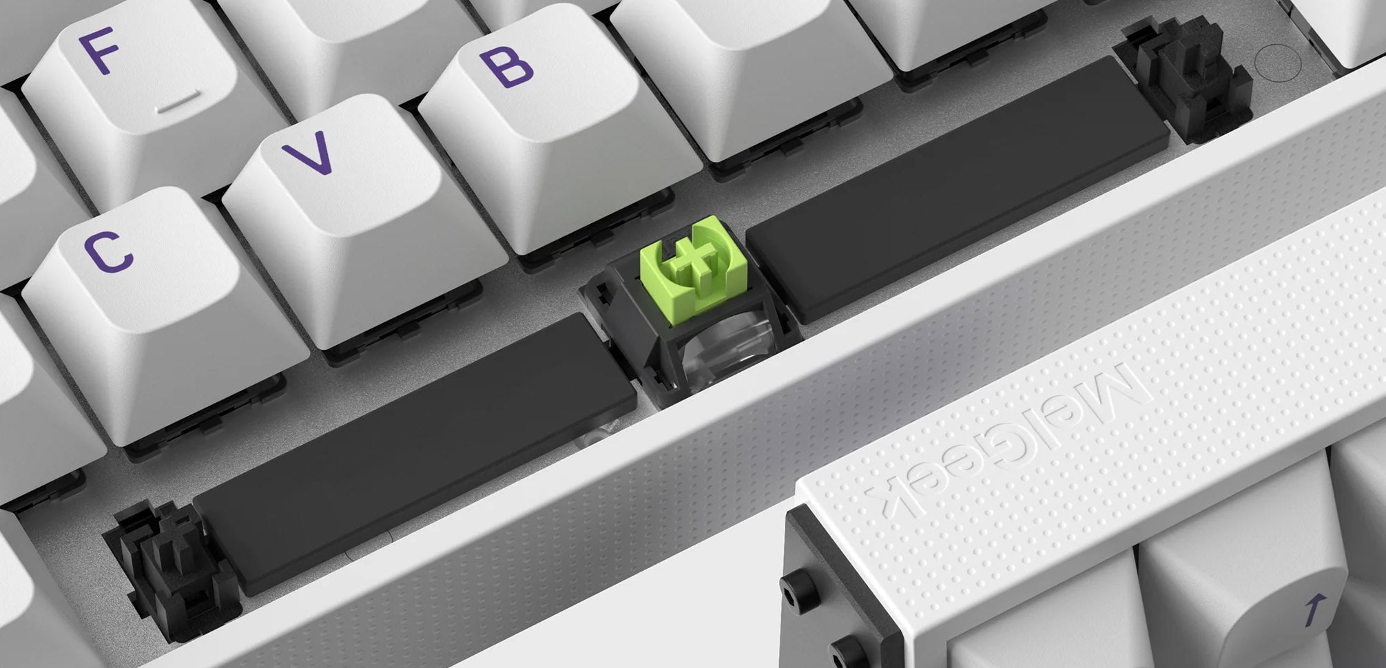 MelGeek Made68 HE Magnetic 65% Hotswap RGB Keyboard