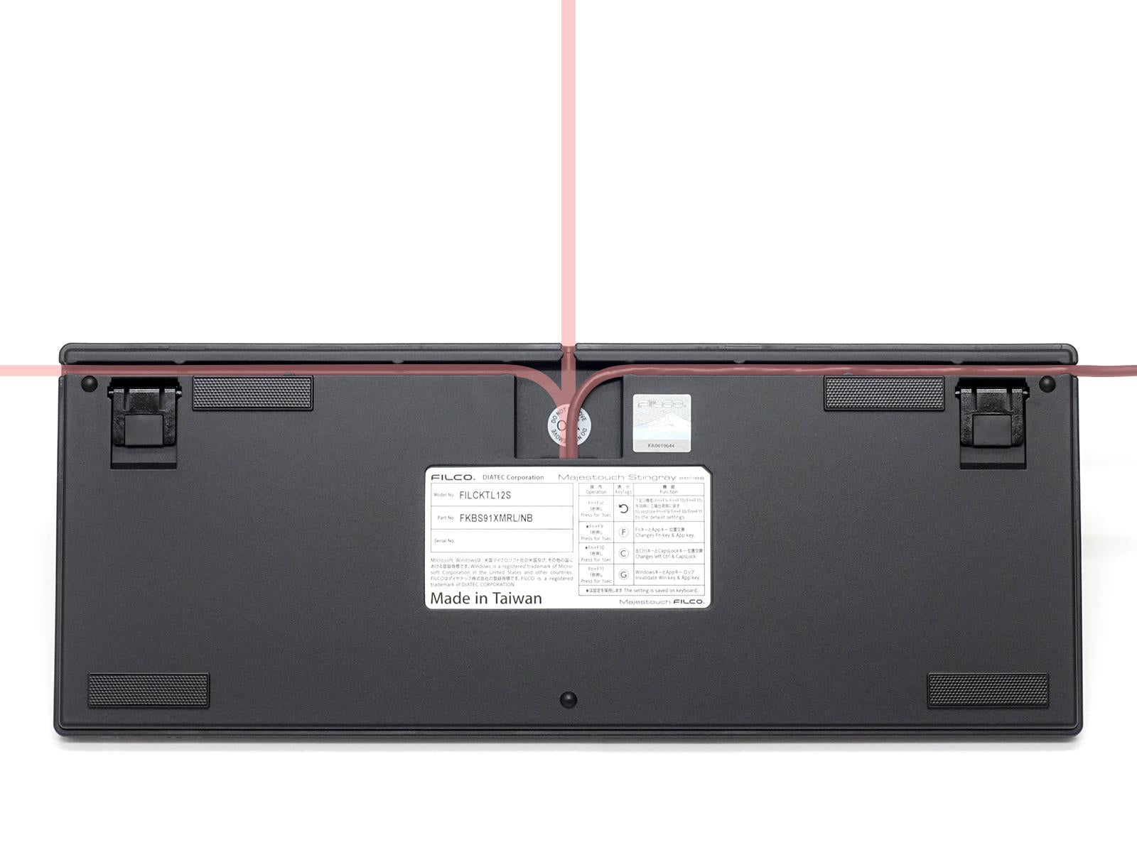 Filco Majestouch Stingray TKL Ninja Low Profile Mechanical Keyboard