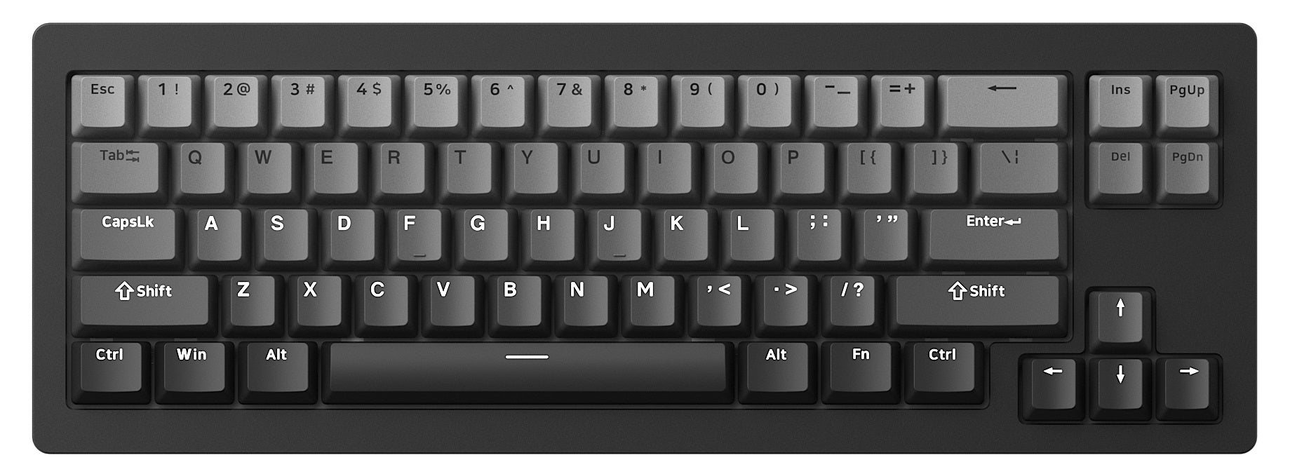 MonsGeek M7W Aluminum 65% Hotswap Wireless RGB Keyboard