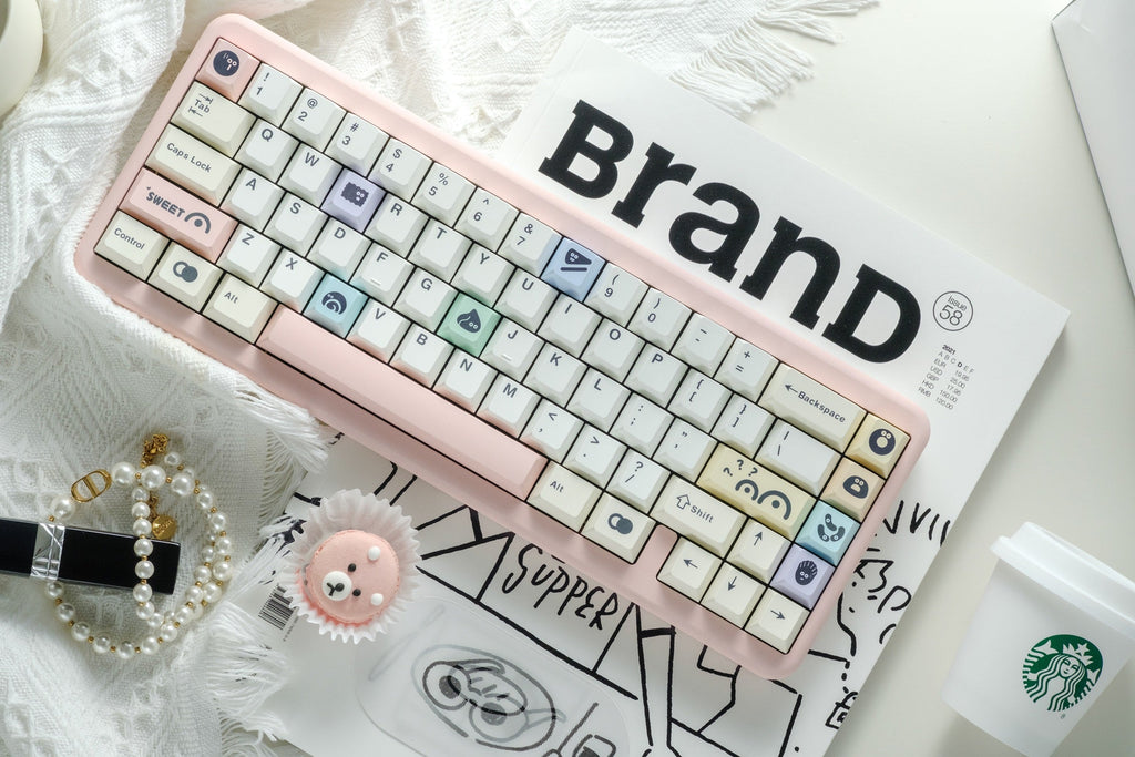 Click Inc Macaron65 Aluminum 65% Hotswap Keyboard