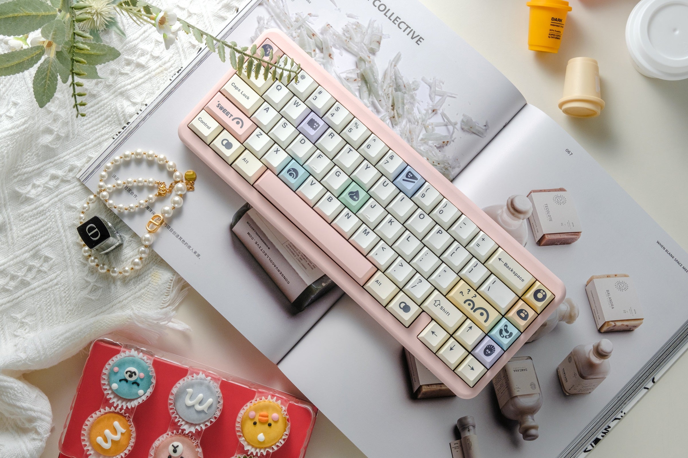 Click Inc Macaron65 Aluminum 65% Hotswap Keyboard