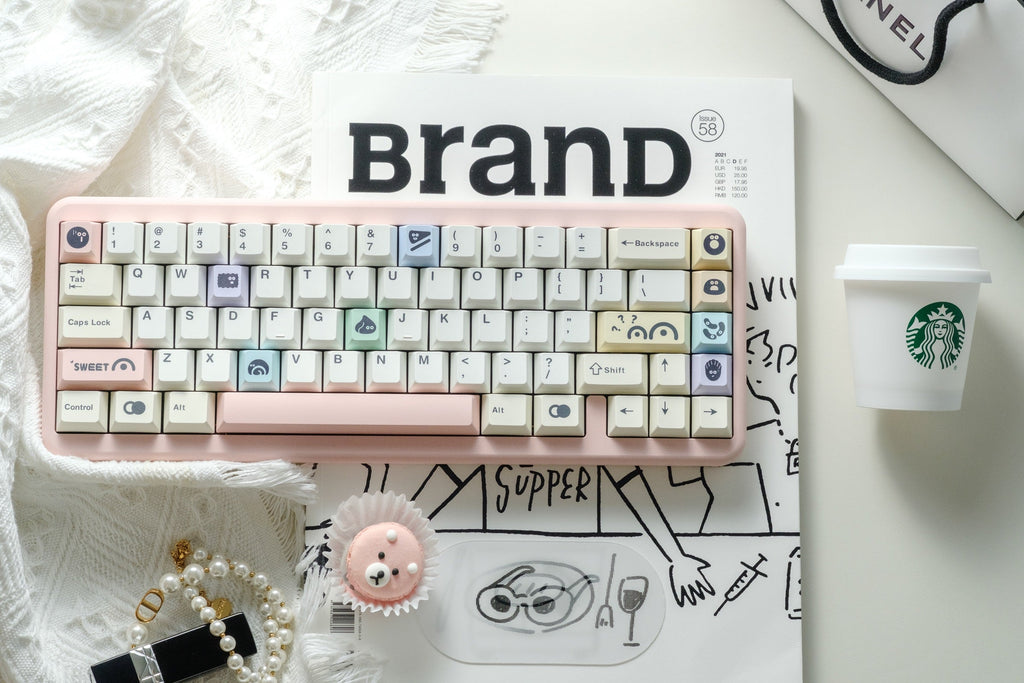 Click Inc Macaron65 Aluminum 65% Hotswap Keyboard